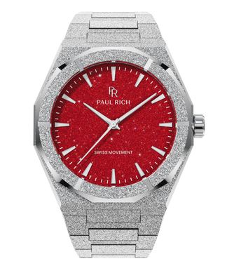 Frosted Star Dust II Silver Red Frosted Star Dust II Silver Red