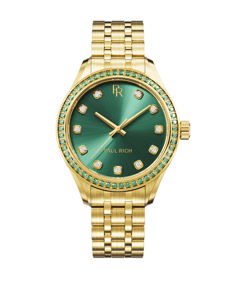 Crystelle - Gold Emerald Crystelle - Gold Emerald