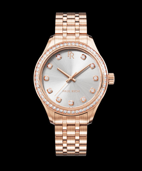 Crystelle - Rose Gold Silver Crystelle - Rose Gold Silver