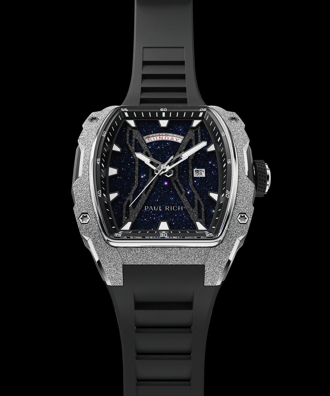 Astro Jour & Date Argent Abysse Astro Jour & Date Argent Abysse