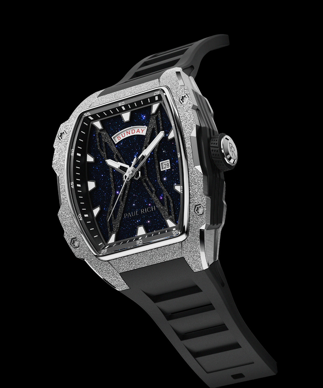 Astro Jour & Date Argent Abysse Astro Jour & Date Argent Abysse