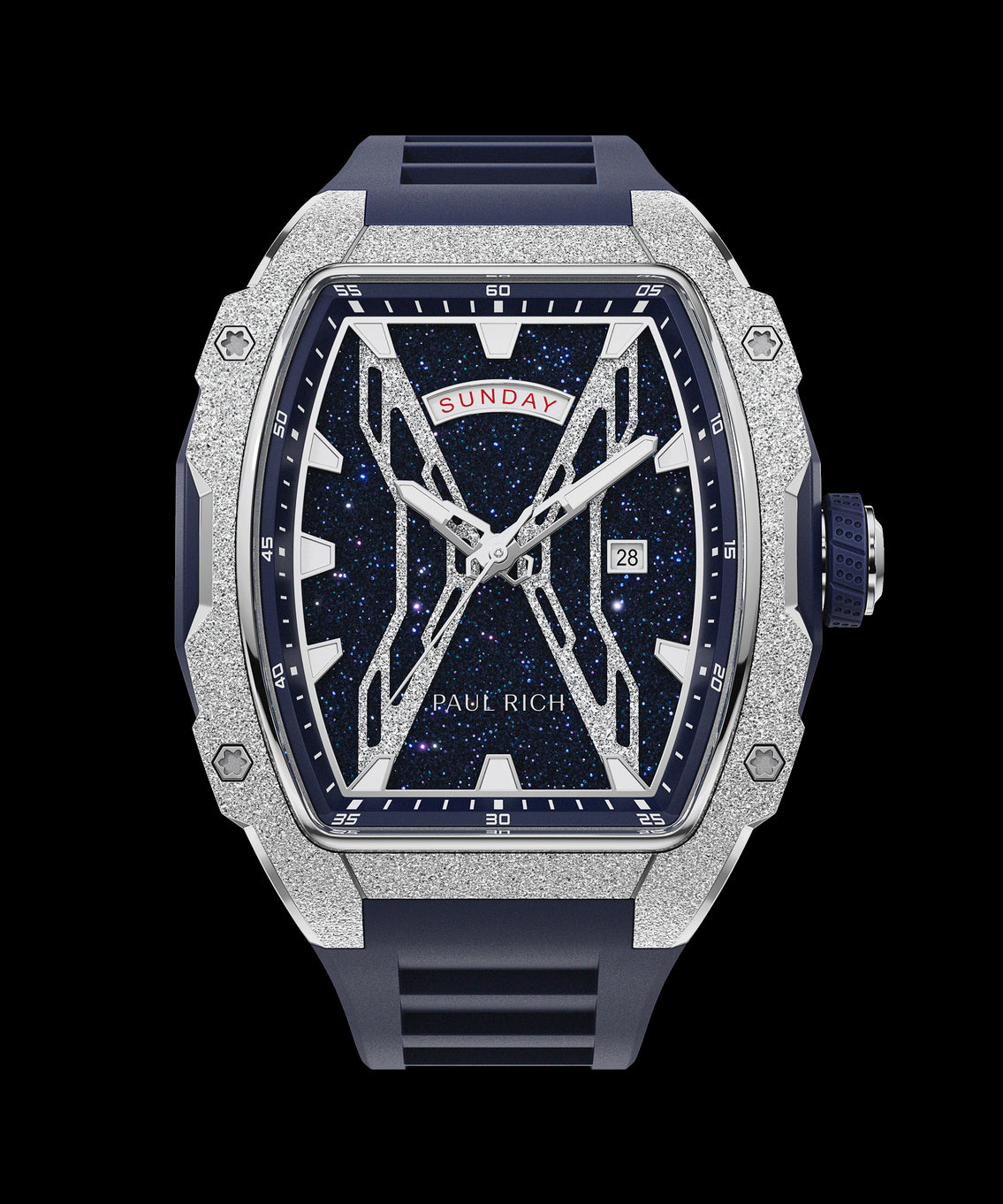 Astro Jour & Date Lunaire Argent Astro Jour & Date Lunaire Argent