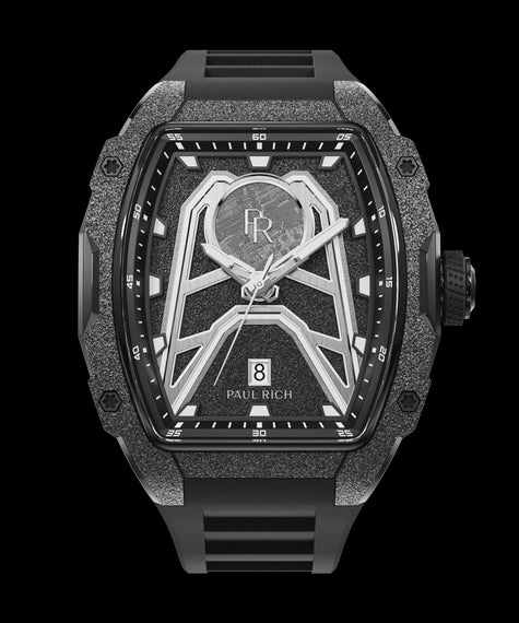 Astro Skelett Abyss Silber Quartz | Automatic