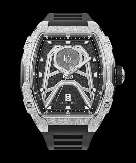 Astro Skelett Abyss Silber Quartz | Automatic