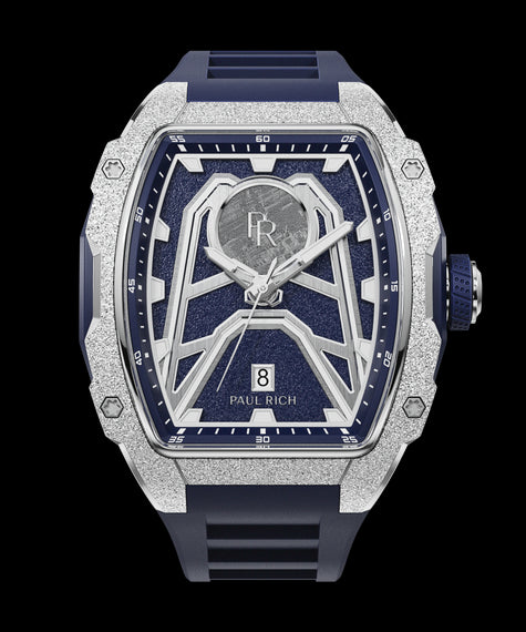Astro Skelett Abyss Silber Quartz | Automatic
