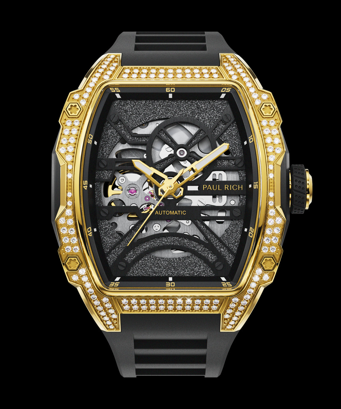 Diamond Astro Skeleton Mason Gold Diamond Astro Skeleton Mason Gold