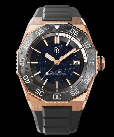 Aquacarbon Pro Sunset Gold - Aventurine Quartz | Automatic