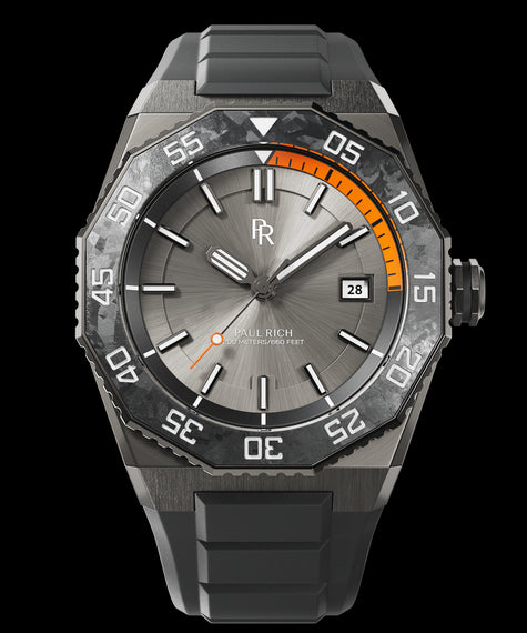 Aquacarbon Pro Forged Grey - Sunburst Quartz | Automatic
