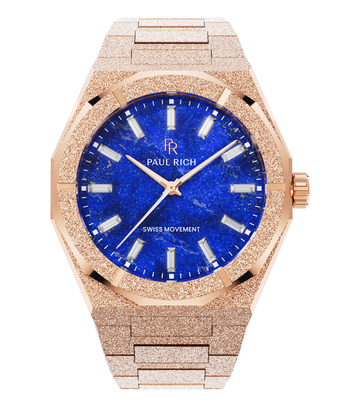Frosted Star Dust II Lapis Nebula Rose Gold, front view Frosted Star Dust II Lapis Nebula Rose Gold, front view