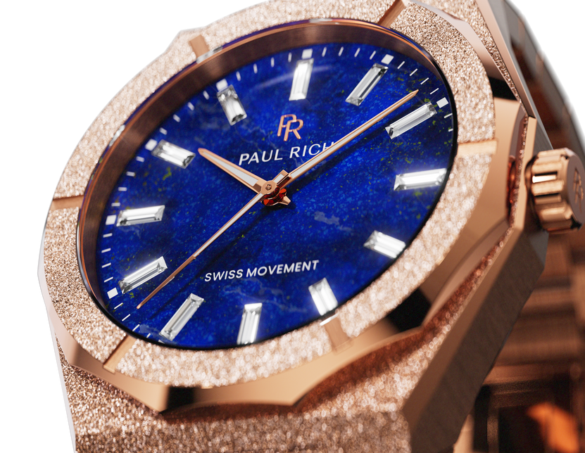 Frosted Star Dust II Lapis Nebula Rose Gold, lapis lazuli dial Frosted Star Dust II Lapis Nebula Rose Gold, lapis lazuli dial