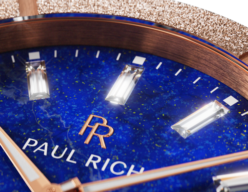 Frosted Star Dust II Lapis Nebula Rose Gold, gem-set markers and lapis lazuli dial Frosted Star Dust II Lapis Nebula Rose Gold, gem-set markers and lapis lazuli dial