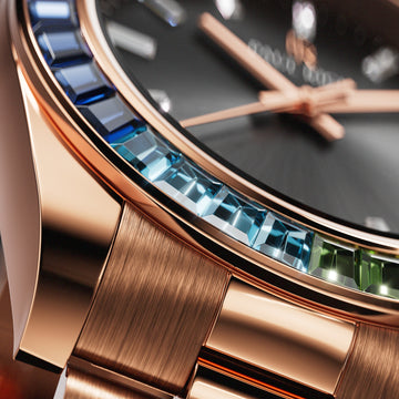Rainbow Baguette Bezel Rainbow Baguette Bezel