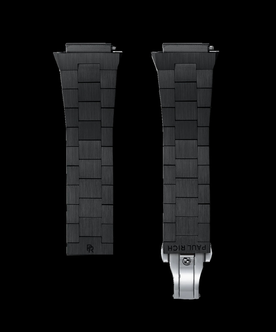 Uhrenarmband aus Stahl in Schwarz Uhrenarmband aus Stahl in Schwarz