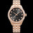 Crystelle - Rose Gold Black