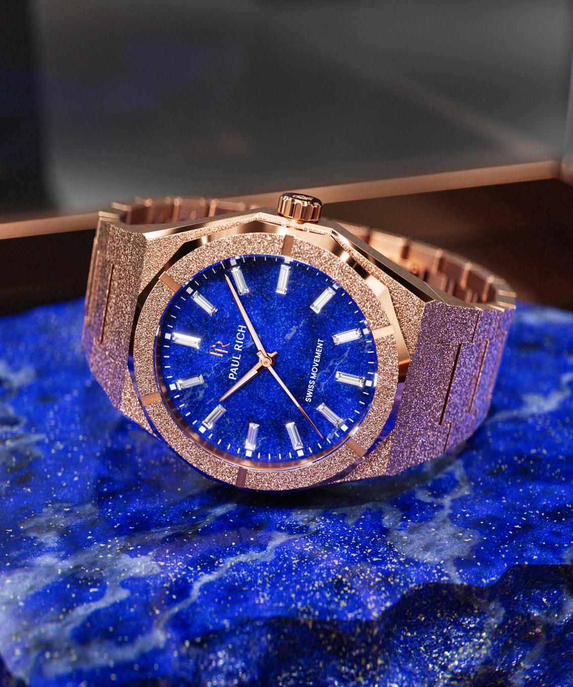 Frosted Star Dust II Lapis Nebula Rose Gold, [product_visual] [lifestyle]