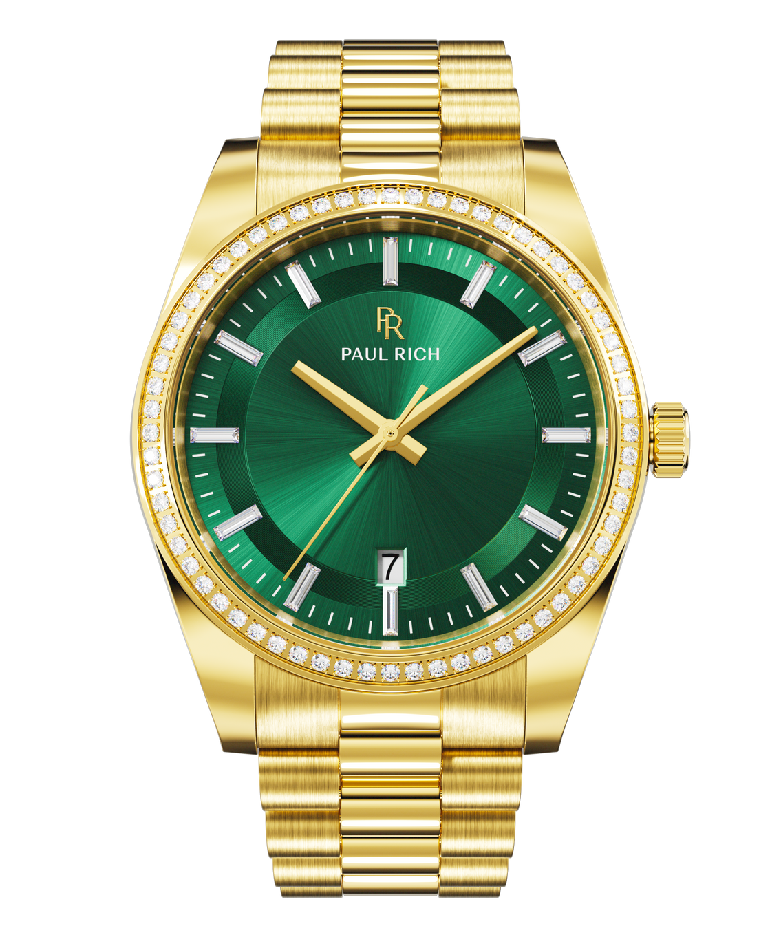 Moissanite Legacy Gold Green