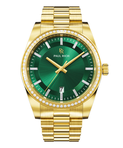 Moissanite Legacy Gold Green