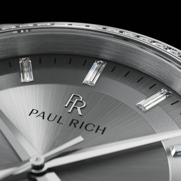 Sunburst Moissanite Dial