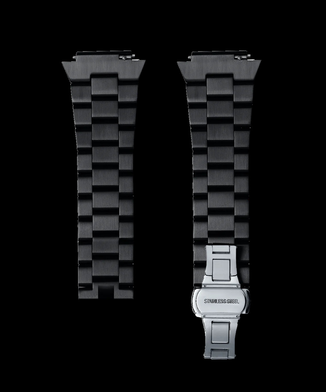 Steel Watch Band Black