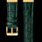 Leather Watchband - Gold Green