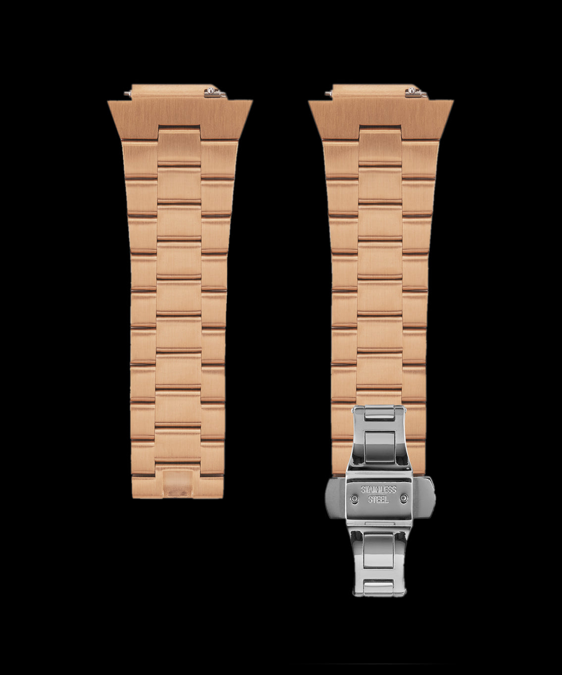 Steel Watch Band Rose Gold