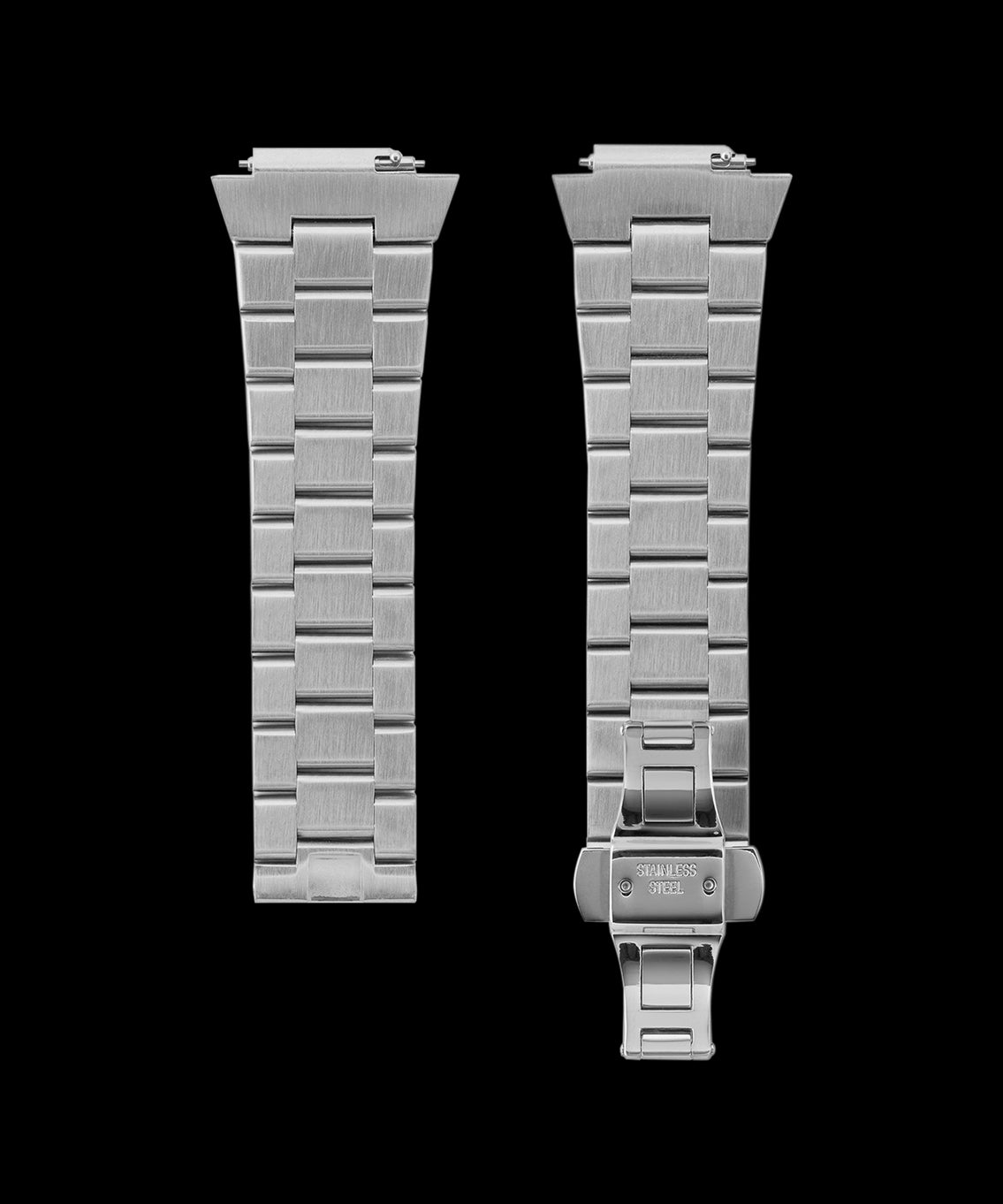 Steel Watch Band Silver